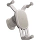 Автомобильный держатель с беспроводным ЗУ Baseus Stable Gravitational Car Mount Pro 15W Air Outlet Vers creamy white - изображение 1