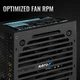 Блок живлення AeroCool VX Plus Stealth 700W ATX вентилятор 120 мм Black (ACPN-VS70AEY.12) - зображення 6