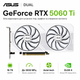 Видеокарта Asus Dual GeForce RTX 5060 Ti OC Edition 16GB GDDR7 28000 MHz 2632 MHz White (DUAL-RTX5060TI-O16G-WHITE) - изображение 2