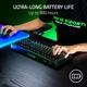 Razer Клавіатура механічна Razer BlackWidow V4 TKL HyperSpeed, 87key, Orange Switch Gen-3, USB-A/WL/BT, EN, RGB, чорний - изображение 6