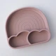 Секційна тарілка на присосці Веселка Blush - изображение 5