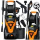 Мийка високого тиску KRAFT&DELE KD432 200 Бар 2100W Алюмінієвий насос , Піногенератор , Автомийка - зображення 3