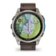 Смарт-часы GARMIN D2 Mach 2 47mm Titanium w. Oxford Brown Leather Band (010-02904-30/31) - изображение 3
