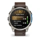 Смарт-часы GARMIN D2 Mach 2 47mm Titanium w. Oxford Brown Leather Band (010-02904-30/31) - изображение 6