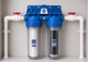 Корпуси магістрального фільтру Aquafilter FHPRCL34-B-TWIN - зображення 2