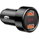 Автомобільний зарядний пристрій Baseus Magic Series Dual QC Digital Display 45W Black (CCMLC20A-01) [167339] - зображення 3