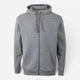 Толстовка на флисе, на молнии мужская Mukua Byron SF270U_202 XL Heather Grey (8445659065390) - изображение 1