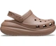Сабо крокси шльопанці жіночі Crocs Classic Crush Clog розмір EUR 37-38, US M5 W7,24 см Latte Коричневий - изображение 1
