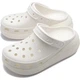 Сабо крокси шльопанці жіночі Crocs Classic Crush Clog розмір EUR 41-42, US M8 W10,26,5 см White Білі - изображение 4