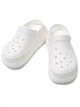 Сабо крокси шльопанці жіночі Crocs Classic Crush Clog розмір EUR 41-42, US M8 W10,26,5 см White Білі - изображение 5