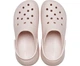 Сабо крокси шльопанці жіночі Crocs Classic Crush Clog розмір EUR 39-40, US M7 W9,25,5 см Quartz Пудровий - изображение 4