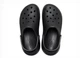 Сабо крокси шльопанці Crocs Classic Crush Clog розмір EUR 42-43, US M9W11,27 см Чорні - изображение 6