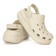 Сабо крокси шльопанці жіночі Crocs Classic Crush Clog розмір EUR 42-43, US M9W11,27 см Bone Слонова кістка - изображение 7