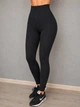 Лосины женские Kenalin D-13-3 утягивающие с корсетом на молнии и push-up тейпами 2XL черные - изображение 1