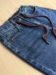 Джинси жіночі Vanver 2110 Mom Jeans банани на резинці великі розміри 36 сині - зображення 2