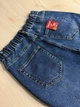 Джинси жіночі Vanver 2110 Mom Jeans банани на резинці великі розміри 36 сині - зображення 4