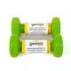 Гантели для фитнеса с виниловым покрытием Gemini Sport GSD-1.0GREEN 2 шт, по 1 кг, зеленые - изображение 3