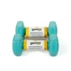 Гантели для фитнеса с виниловым покрытием Gemini Sport GSD-2.0CYAN 2 шт, по 2 кг, голубые - изображение 3