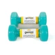 Гантели для фитнеса с виниловым покрытием Gemini Sport GSD-1.5CYAN 2 шт, по 1.5 кг, голубые - изображение 3