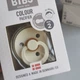 Соска пустушка Bibs Colour round Ivory 18+ міс - зображення 4