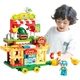 Набор для сборки FEELO, совместимый с LEGO, большой, детский, для мальчиков и девочек, подарок на день рождения, фургончик со свежевыжатыми соками, Y42035. - изображение 1