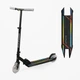 Двухколесный самокат Best Scooter L-10627 со светящимися PU колесами 145 мм, LED-подсветкой деки и вилки, городской самокат для детей и подростков - изображение 1