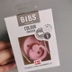 Соска пустушка Bibs Colour round 0-6 міс baby pink - зображення 3
