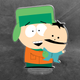Акриловая коллекционная фигурка Южный Парк South Park Кайл Брофловски и Айк 15 см - изображение 2