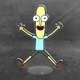 Акрилова колекційна фігурка Рік і Морті Мр. Жопосранчик Mr. Poopybutthole 15 см - зображення 1