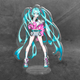 Акриловая коллекционная фигурка Hatsune Miku Хатсуне Мику 15 см - изображение 2