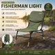 Коропове крісло Fisherman Light складне рибальське крісло зі спинкою Oxford 600D до 130 кг - зображення 1