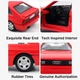 Металлическая высокодетализированная модель автомобиля Audi Quattro 1980, 1 : 36, коллекционная машинка, сувенирная машинка, красная - изображение 2