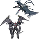 Робот-Трансформер Transformers Dinobots Динобот Птеродактель Стрэйф 2в1 Strafe 28 см v-13520 - изображение 1