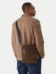 Сумка планшет через плечо мужская Guess Berlin Crossbody Flat HMBENP-P6123-COF Coffee (7621235331245) - изображение 2