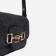 Сумка кросс-боди через плечо женская Guess Janie Logo Cnvrtbl Xbody Flap HWOS99-24210-CLO Coal Logo (198659053604) - изображение 6