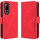 Чохол-книжка з кишеньками Deexe Wallet Stand для Infinix Hot 70 - Red - зображення 1