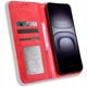 Чохол-книжка Deexe Retro Style для Infinix Hot 70 - Red - зображення 6