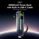 Батарея универсальная Vention 20000 mAh 165W Gray TFT Display Type (FKFH0) (22832) - изображение 4