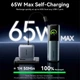 Батарея универсальная Vention 20000 mAh 165W Gray TFT Display Type (FKFH0) (22832) - изображение 10