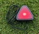 Универсальный LED стоп-сигнал треугольный с функцией стробоскопа для мотоцикла, авто и скутера - изображение 1