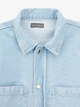 Сорочка однотонна чоловіча GENUA G01218-003 6XL Синій shop (2000999626487) - изображение 2