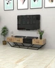 Тумба под телевизор в стиле лофт EcoLoft Вестар DSP-1473-1 Дуб Аппалачи - изображение 2