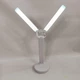 Лампа для чтения аккумуляторная настольная LED с сенсорным управлением, беспроводной светильник для работы, учебы и офиса с 3 режимами освещения и плавной регулировкой яркости Белая, MNW-002-White - изображение 11