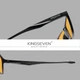 Очки компьютерные Blue Blocker 99% для мужчин и женщин KINGSEVEN 780 Black 99 - изображение 2