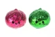 Мягкий антистресс пельмень в коробочке игрушка сквиш dumplings squishy с глиттером и орбизами цвет сюрприз размер 5 см - изображение 6