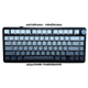 Игровая беспроводная механическая клавиатура ATTACK SHARK X85 / Eng+Ukr / Три режима подключения / White Jade Switch / Black - изображение 1