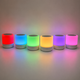 Настольная LED лампа ночник Mini touch lamp / Портативный светильник-ночник от USB / Нічник акумуляторний RGB - изображение 1