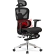 Офісне масажне крісло Mealux M6 Massage Black, HF-M6 M/B - зображення 1