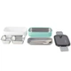 Ланч-бокс Kamille KM-2134BR бирюзовый двойной обеденный на 1.4 л из пластика и нержавеющей стали с ложкой и вилкой (84-163-KM-2134BR) - изображение 7
