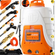 Обприскувач електричний акумуляторний садовий 18л Majster Pro Акумуляторний ранцевий обприскувач - зображення 10